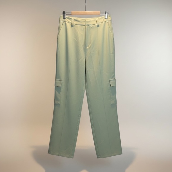 4Th And Reckless Pants - 4th & Reckless Sage Green Cargo Trousers 30x31 NWOT